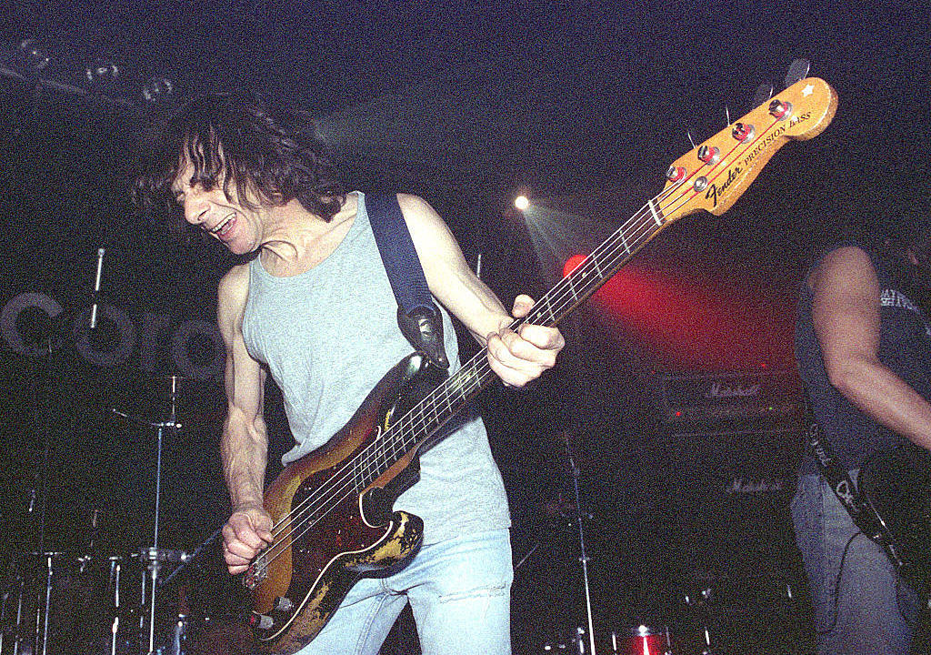 Burke Shelley mit Budgie im Concorde 2 in Brighton am 22. September 2006.