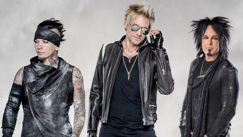 Sixx:AM waren DJ Ashba, James Michael und Nikki Sixx (v.l.)