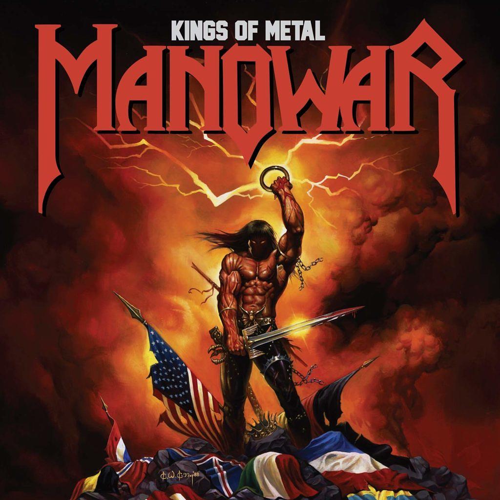 KINGS OF METAL-Cover, Manowar