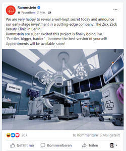 Rammstein-Fake News