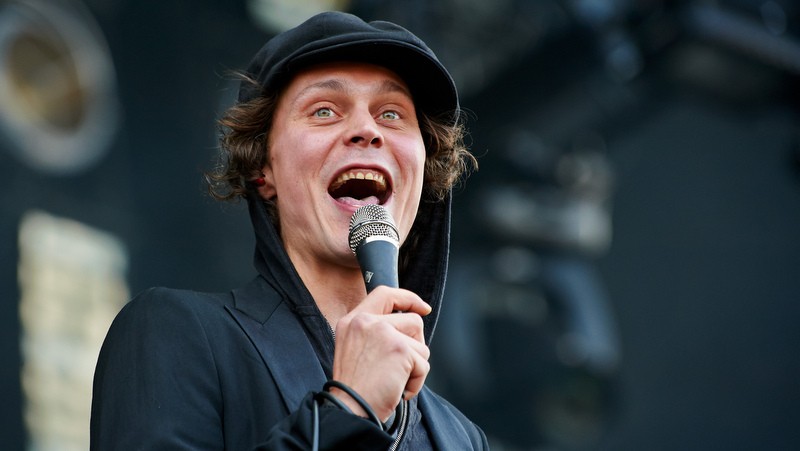 Ville Valo mit HIM beim Sonisphere 2014 in Knebworth