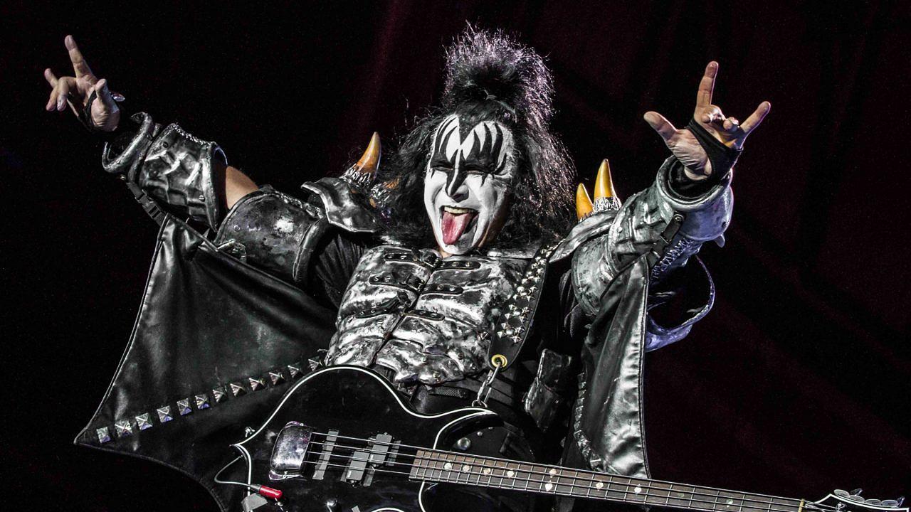 Gene Simmons live mit Kiss