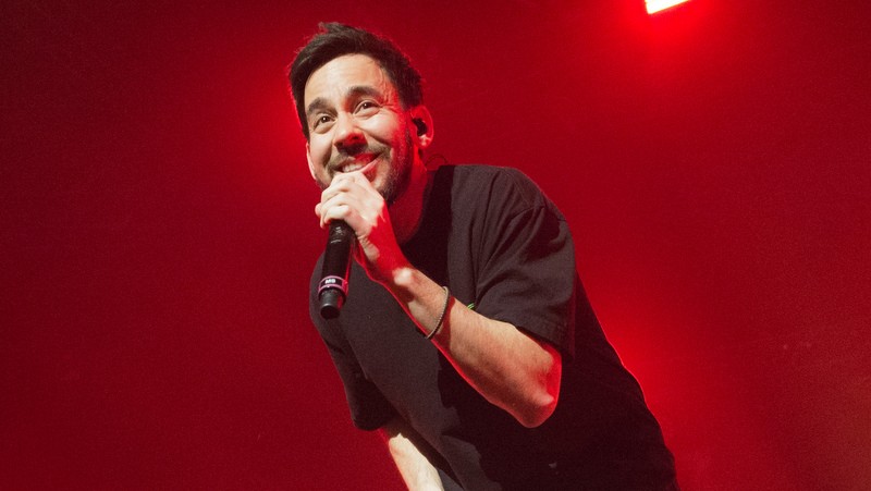 Linkin Park-Musiker Mike Shinoda bei einem Soloauftritt am 9. März 2019 in Paris