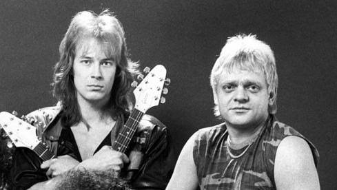 Für ex-Accept-Sänger Udo Dirkschneider (r.) ist das Kapitel Wolf Hoffmann abgeschlossen