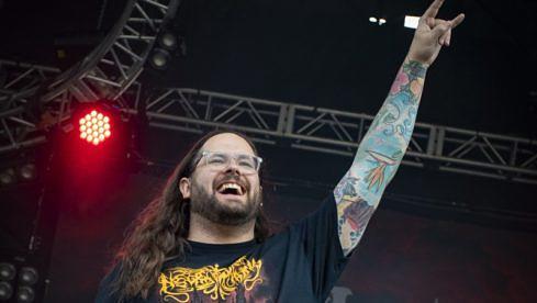 Trevor Strnad mit The Black Dahlia Murder beim Heavy Montreal Festival 2018