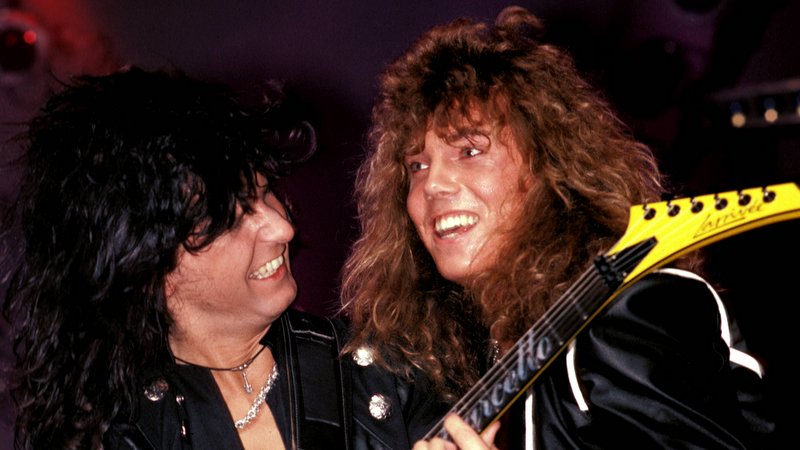 Kee Marcello (l.) und Joey Tempest haben gut lachen (hier bei einem Auftritt 1987)