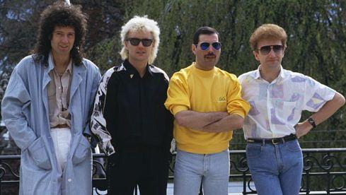 Queen beim Montreux Rock Festival, 1986