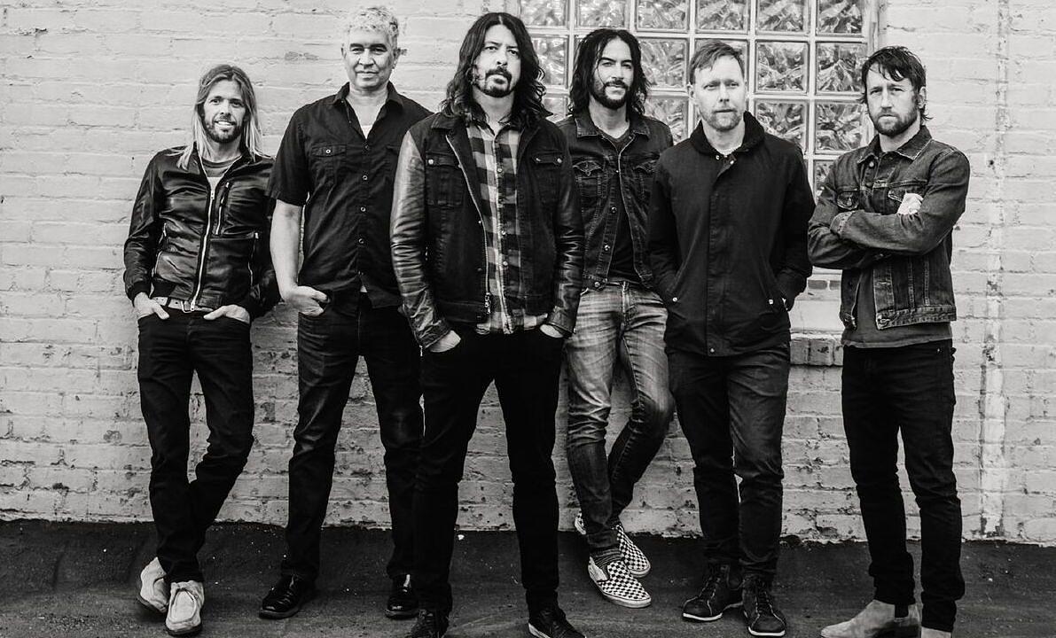 Die Foo Fighters — hier noch mit Taylor Hawkins (l.)