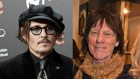 Johnny Depp und Jeff Beck können gut miteinander