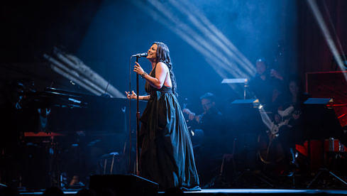 Amy Lee mit Evanescence @ Porsche Arena Stuttgart, 22.3.20188