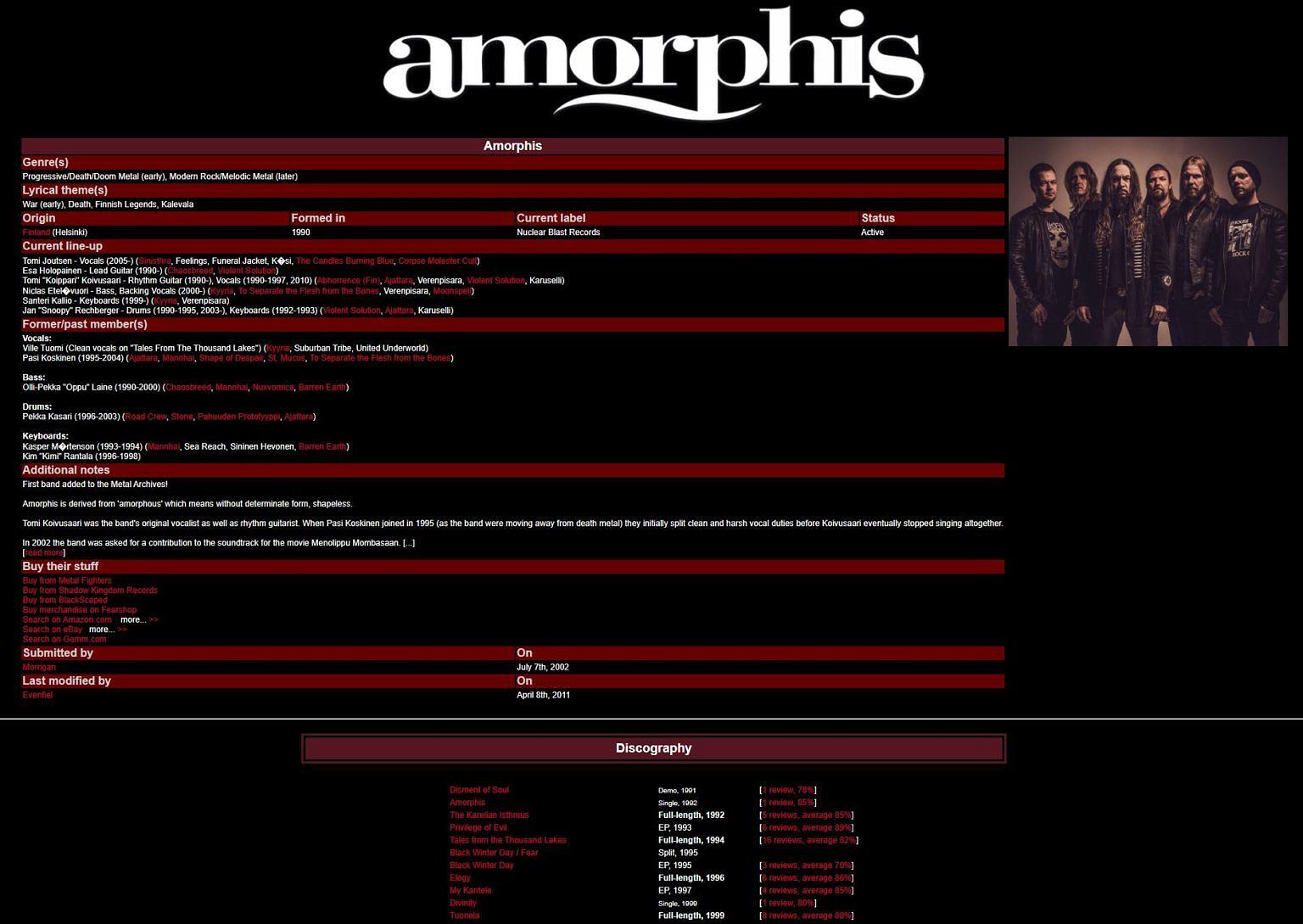 Hinter den Kulissen von Encyclopaedia Metallum: The Metal Archives