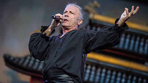 Bruce Dickinson mit Iron Maiden, Stuttgart, Cannstatter Wasen, 09.07.2022