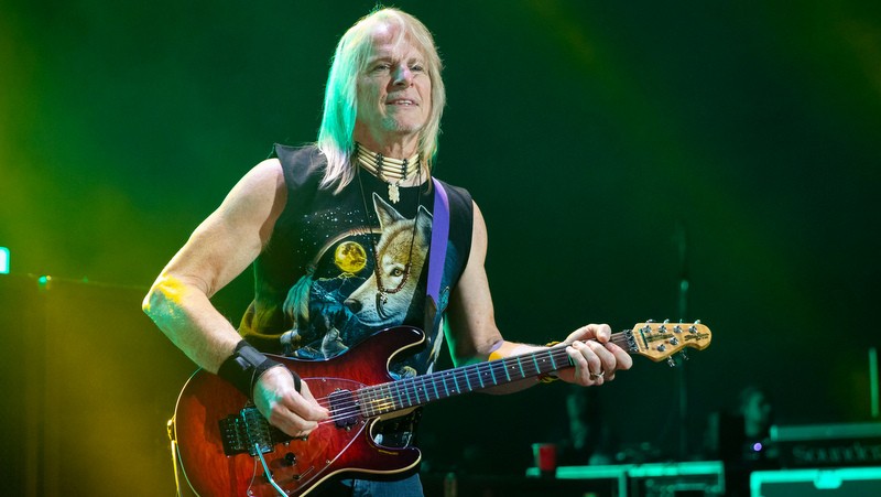 Steve Morse mit Deep Purple 2018 in Sterling Heights, Michigan