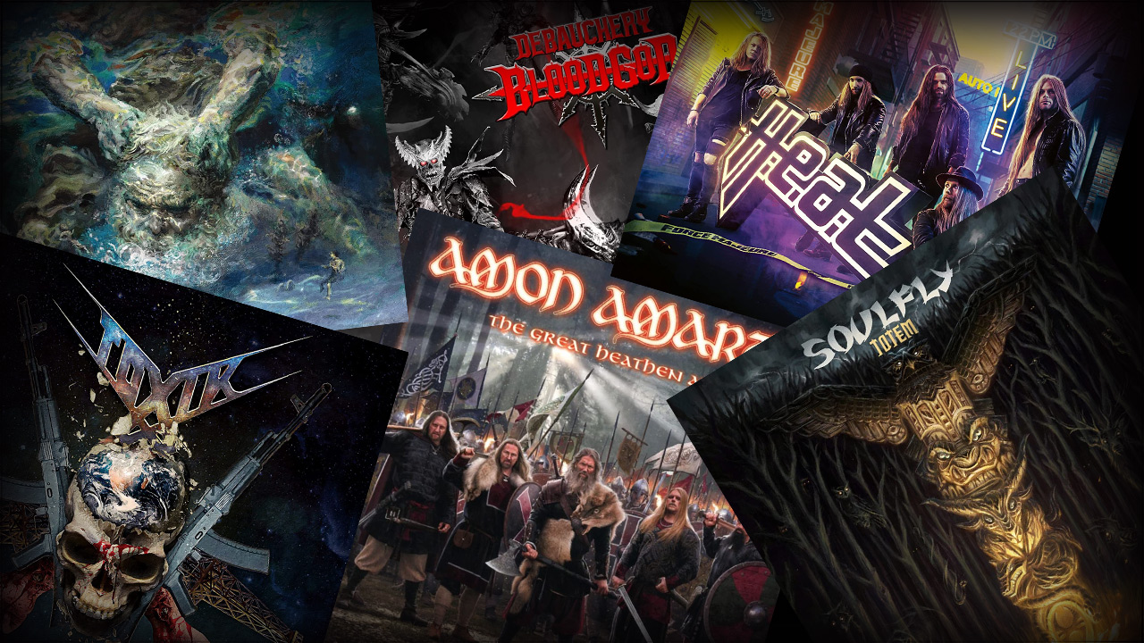Die MetalAlben der Woche vom 05.08. mit Amon Amarth, Soulfly u.a.