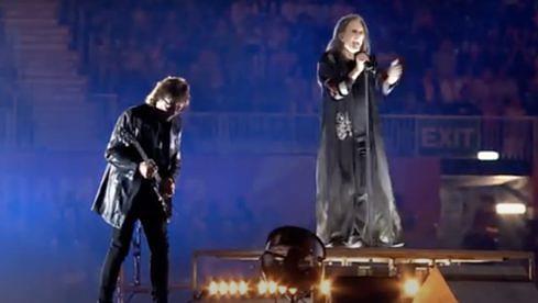 Ozzy Osbourne und Tony Iommi live 2022