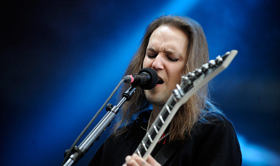 Children Of Bodom-Frontmann Alexi Laiho live @Full Force