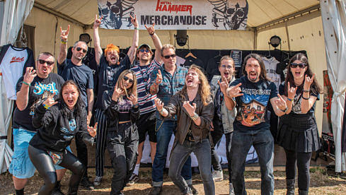 Das METAL HAMMER-Team beim Wacken Open Air 2022