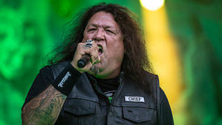 Testament-Sänger Chuck Billy @ Summer Breeze 2022