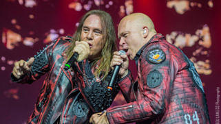 Helloween-Sänger Andi Deris und Michael Kiske