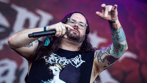 Trevor Strnad mit The Black Dahlia Murder @ Summer Breeze 2018
