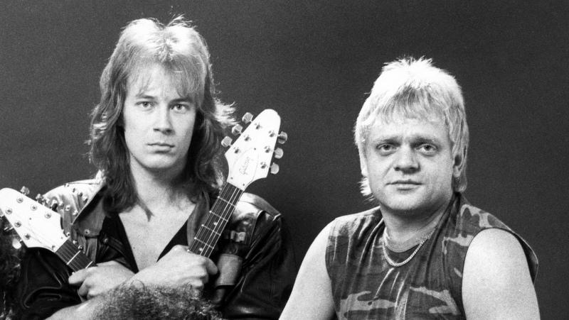 Wolf Hoffmann und Udo Dirkschneider (Ex-Accept)