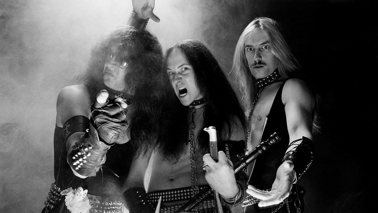 Venom 1982: Tony "Abaddon" Bray, Conrad "Cronos" Lant, Jeffrey "Mantas" Dunn