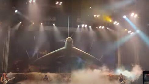 Beim Iron Maiden-Konzert in Worcester, MA machte die Spitfire nicht das, was sie sollte
