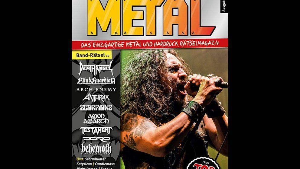 Die derzeite Ausgabe von Metal Crosswords.