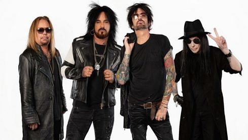 Mötley Crüe — hier noch mit Mick Mars (r.)