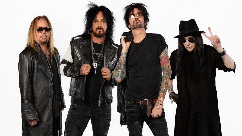 Mötley Crüe — hier noch mit Mick Mars (r.)