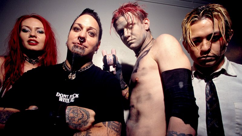 So sahen Coal Chamber im Januar 2001 aus