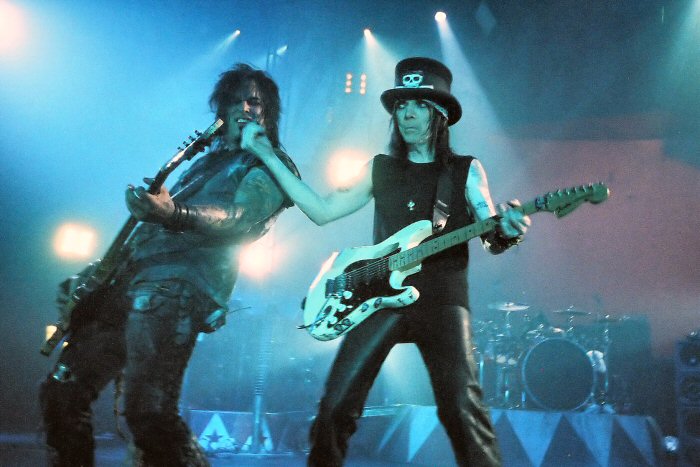 Nikki Sixx und Mick Mars, Mötley Crüe