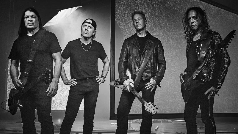 Metallica: Ron Trujillo, Lars Ulrich, James Hetfield und Kirk Hammett (v.l.)
