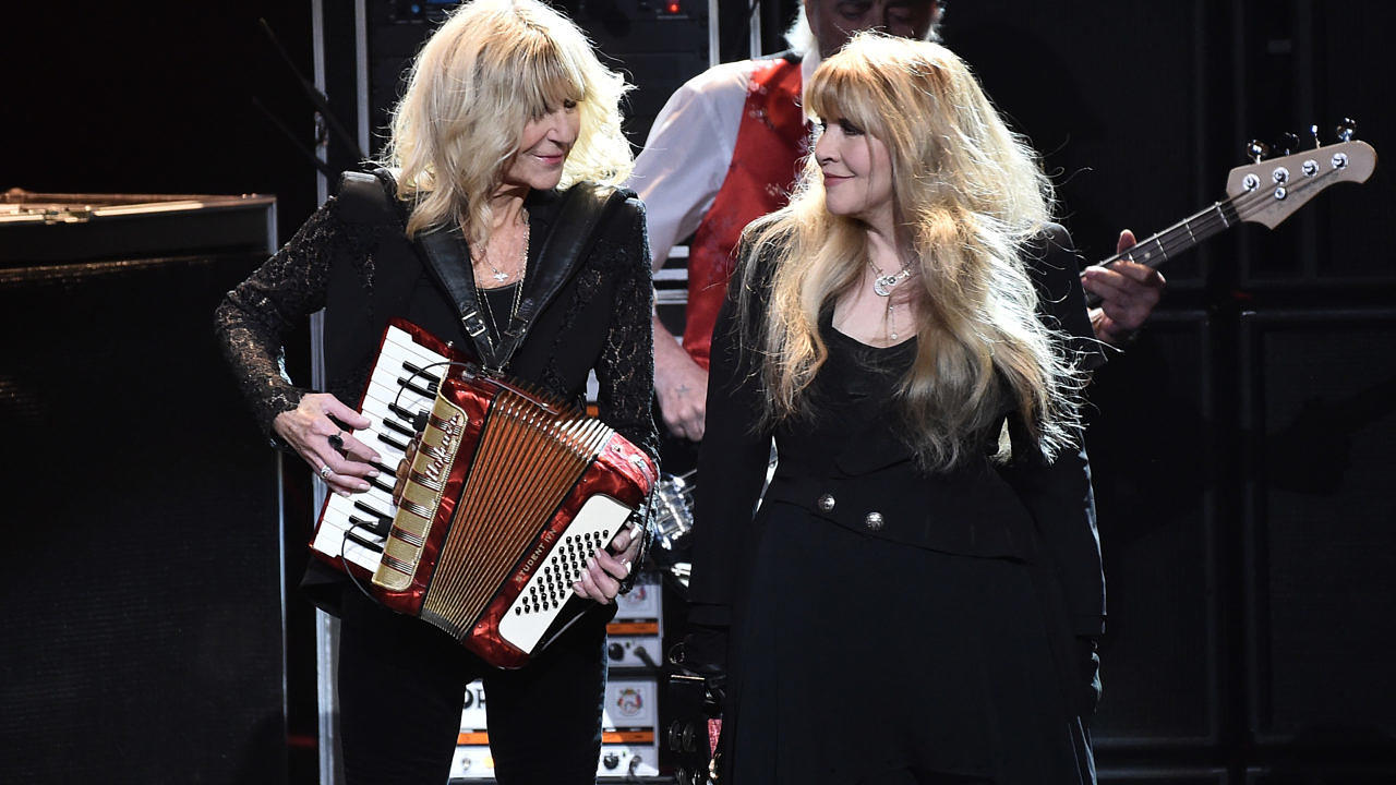 Christine McVie und Stevie Nicks von Fleetwood Mac