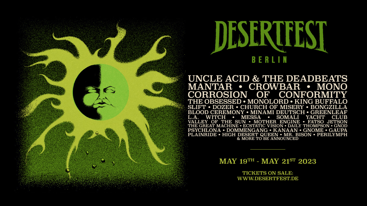 Desertfest Berlin 2023: Alle Infos zum Indoor-Festival