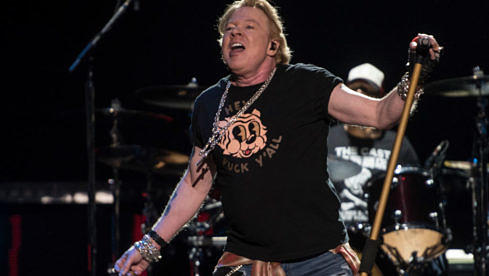 Axl Rose mit Guns N’ Roses beim Vive Latino 2020 Festival im Foro Sol in Mexico City am 14. März 2020