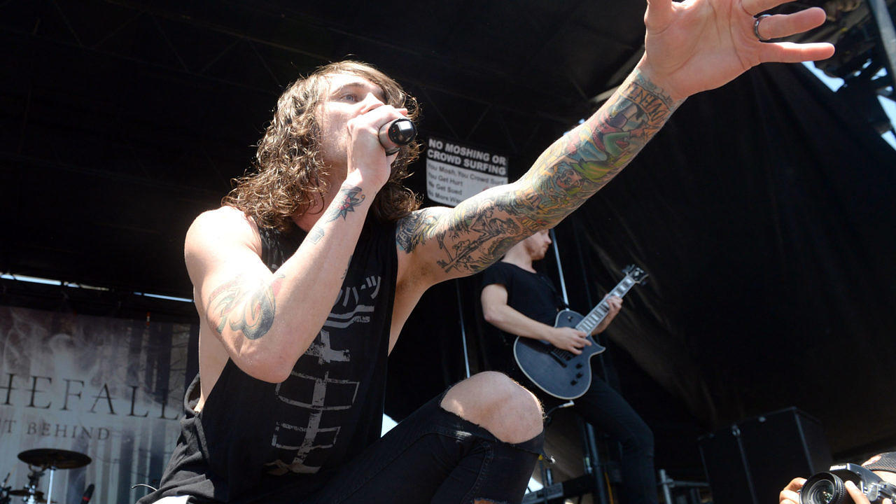 Blessthefall live 2015