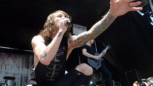 Blessthefall live 2015