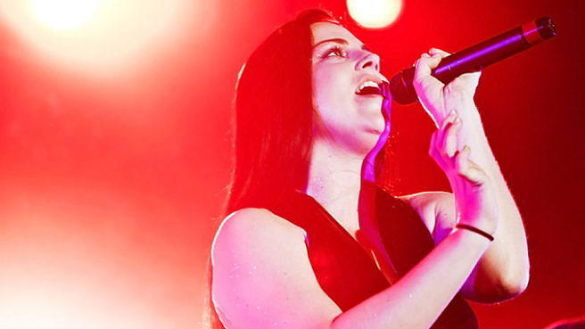 Amy Lee mit Evanescence live, Hamburg, 12.06.2012