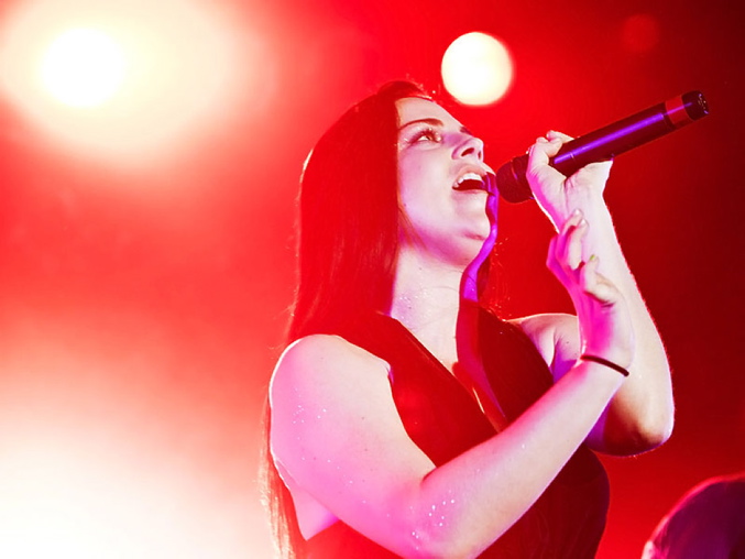 Amy Lee mit Evanescence live, Hamburg, 12.06.2012