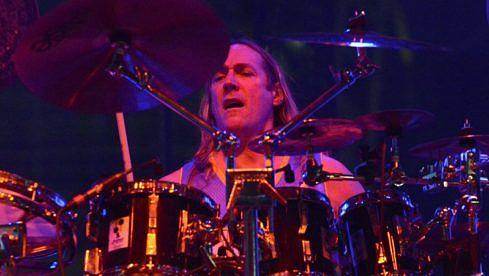 Tool-Drummer Danny Carey hier mit Primus beim Riot Fest Music Festival 2014 in Denver