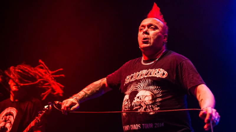 Wattie Buchan mit The Exploited The Forum in London (24.10.2015)