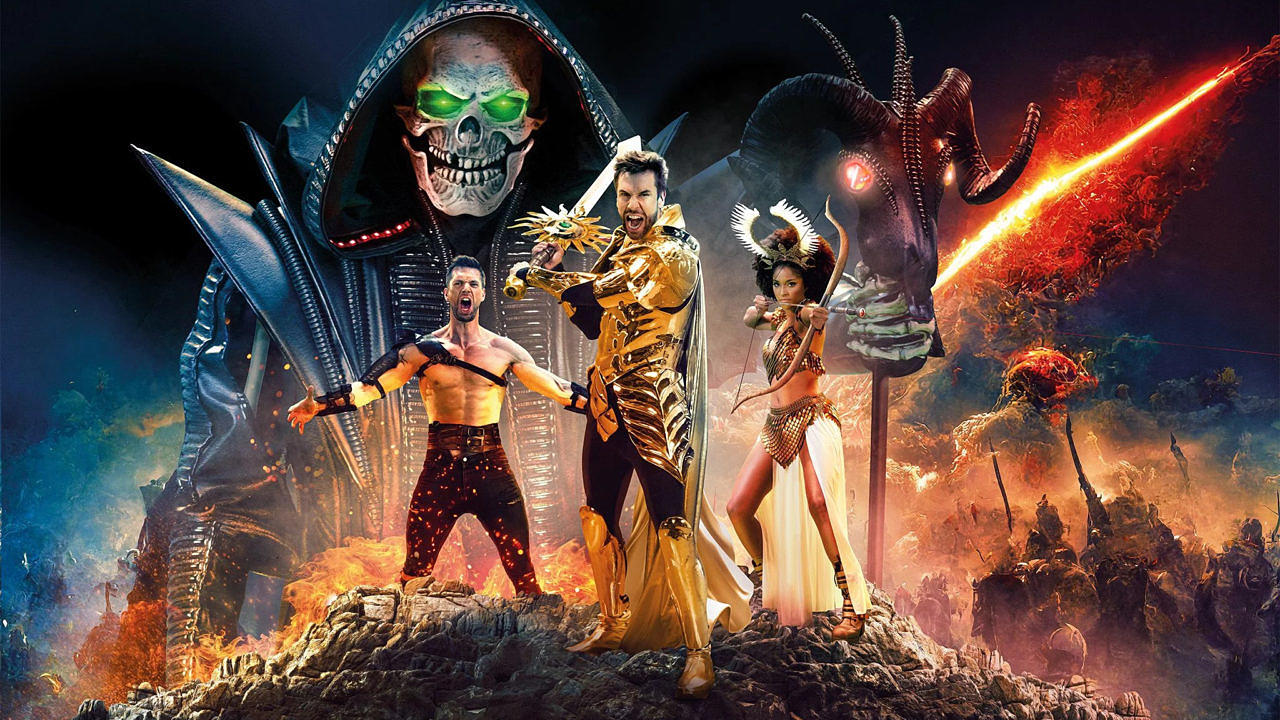 So sieht die Truppe um Angus McSix aus.