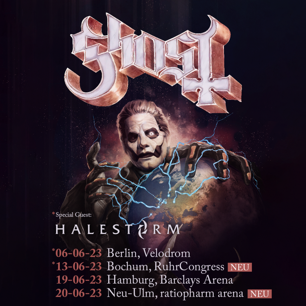 ghost band tour 2023 deutschland