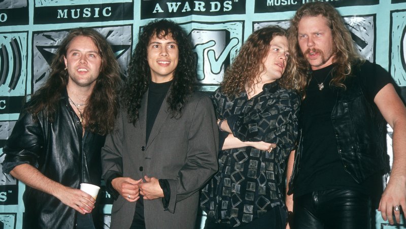 Metallica bei den MTV Video Music Awards 1991