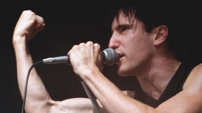 Trent Reznor mit Nine Inch Nails 1991 im kalifornischen Mountain View