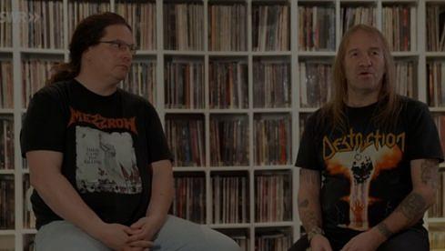 Markus Wosgien (l.) und Thomas "Zwini" Zwirner von Atomic Fire Records