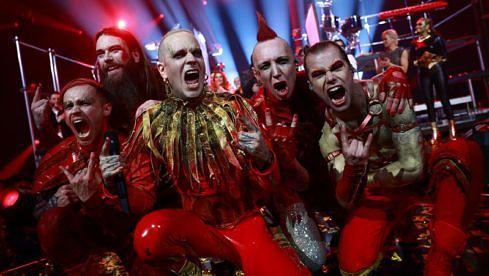 Lord Of The Lost nach dem Gewinn des deutschen ESC-Vorentscheids am 3. März 2023