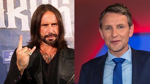Bassist Stephan Weidner und seine Böhse Onkelz waren offenbar nicht erquickt darüber, dass AfD-Politiker Björn Höcke einen ihrer Songs bei einem Auftritt nutzte