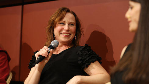 Den Eröffnungstalk mit Kuratorin Ika Johannesson, Silje Wergeland (unter anderem The Gathering), Kristian Wåhlin und dem...